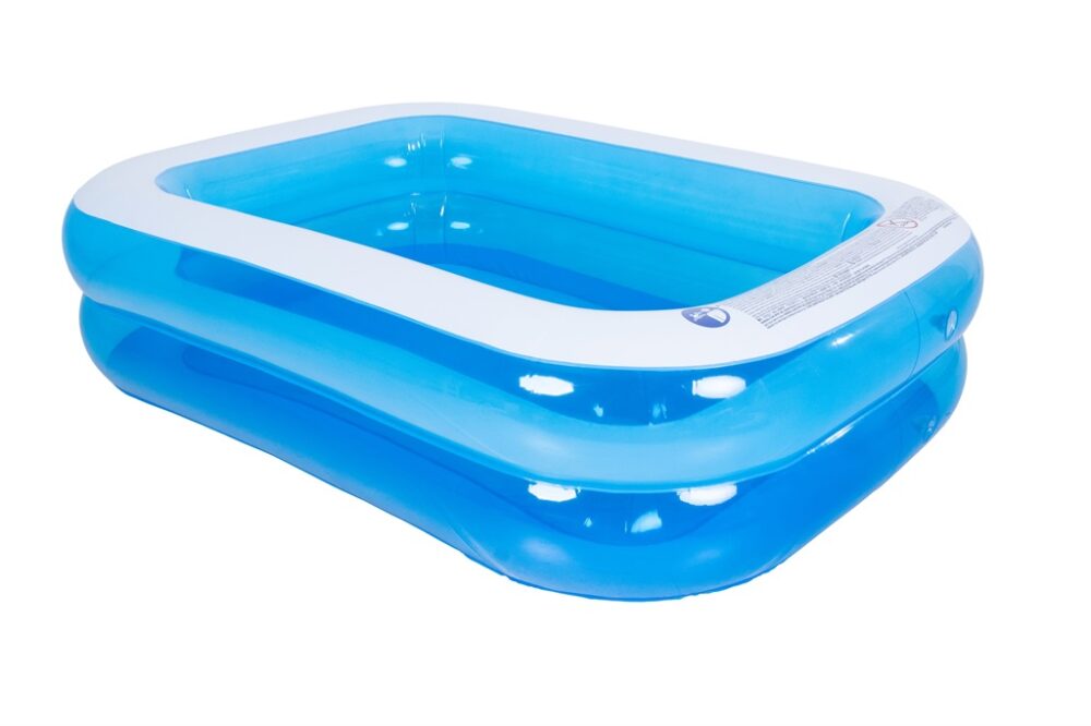 בריכה מתנפחת מלבנית מבית 54006 BESTWAY מידות 2.62*1.75*51